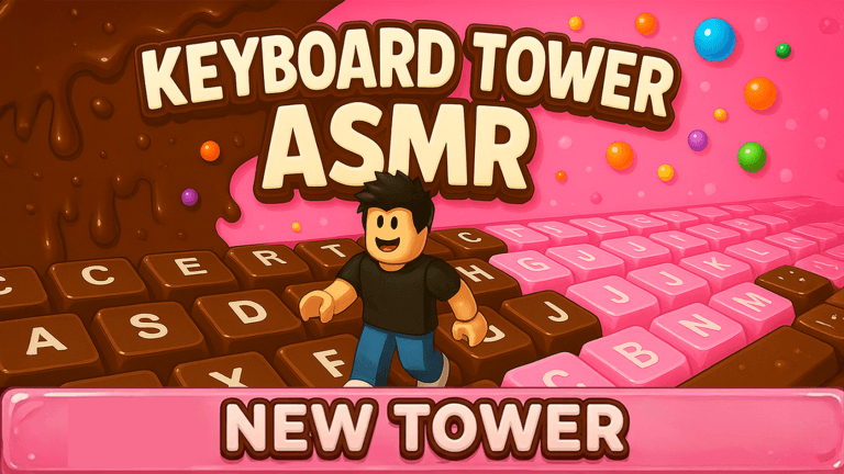 Keyboard Tower - Candy & Chocolate screenshot 1
