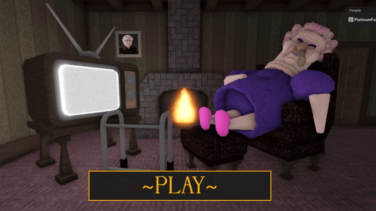 GRUMPY GRAN! (SCARY OBBY) screenshot 1